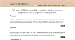 Desktop Screenshot of amchemicals.com